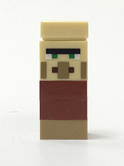 LEGO Minifigure-Micromob Villager-Minecraft-MIN004-Creative Brick Builders